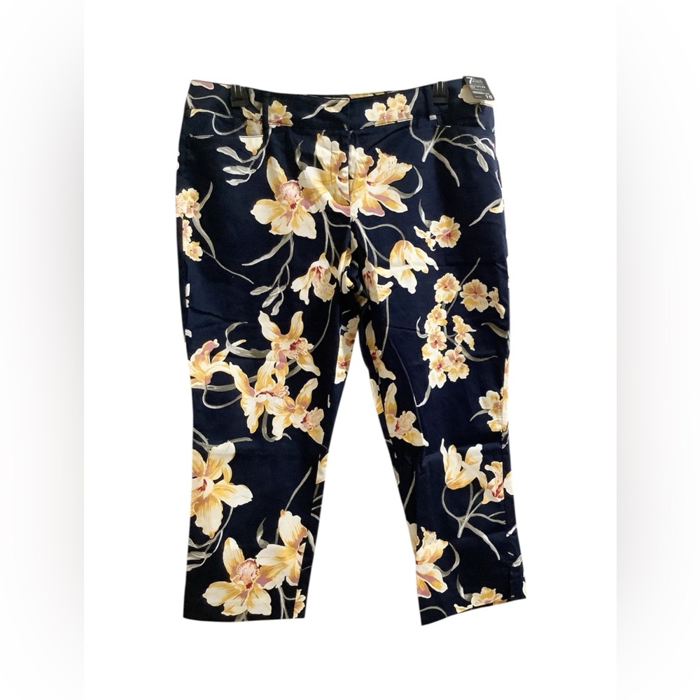 New York & Company Black and Yellow Casual Pants W20” Inseam24” & R14” Size:16